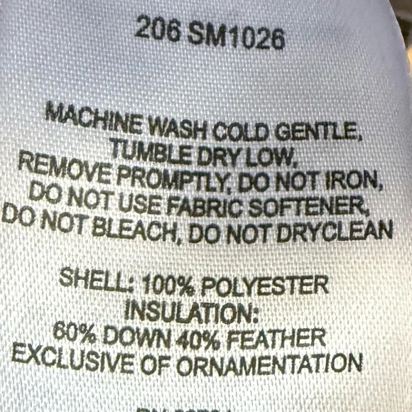 Columbia Men’s Down Vest  • L • Camel & Grey - Picture 9 of 9